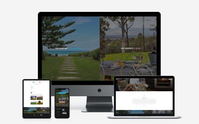 Website Design for Barefoot Retreats