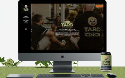 Website Design for Yard Kings Brewing Co.