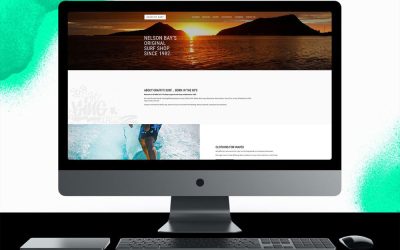 Website Design for Graffiti Surf