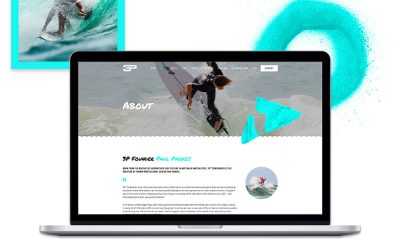 Website Design for 3P Surfboards