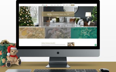 Website Design for Christmas Tree Hire