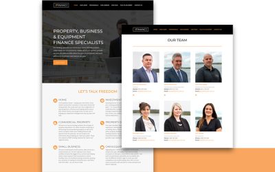 Website Design for 3Finance