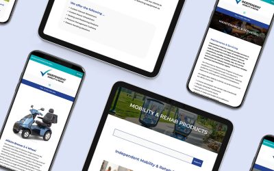 Website Design for Independent Mobility & Rehab