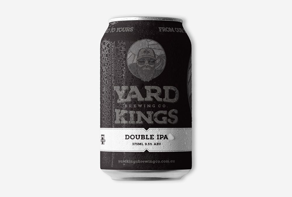 Limited Edition Can Designs for Yard Kings Brewing Co.