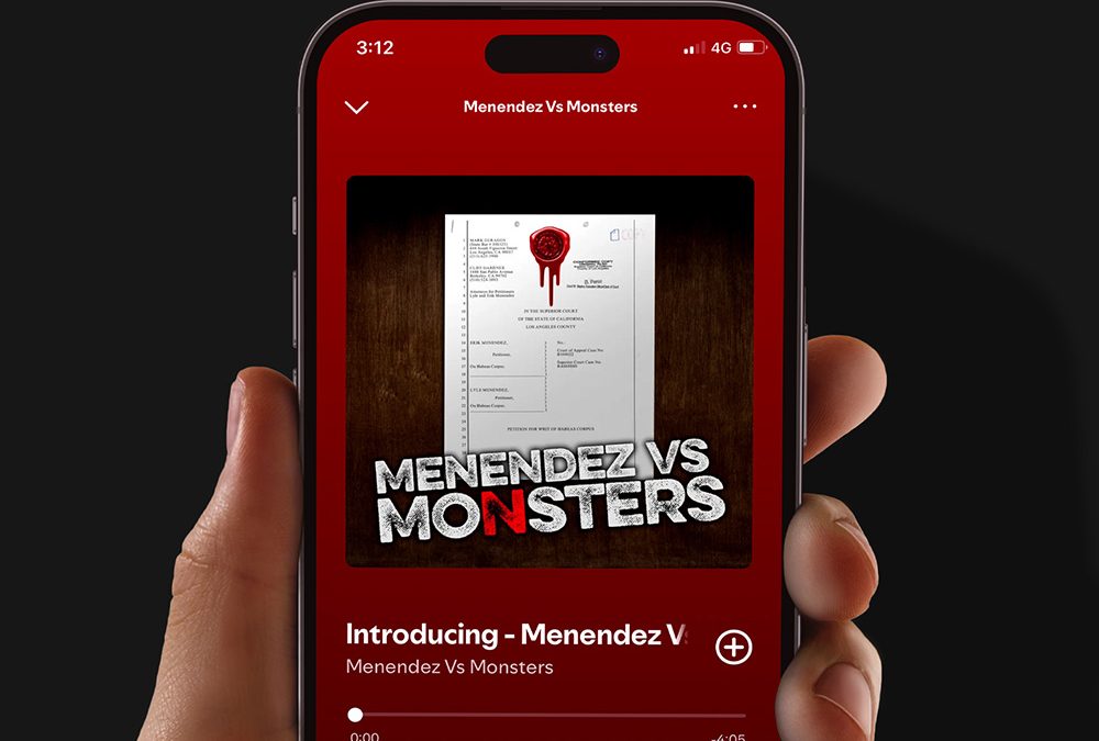 Podshape Cover Art: Menendez vs. Monsters