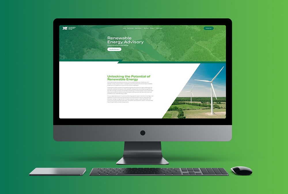 Website Design for YZ Energy