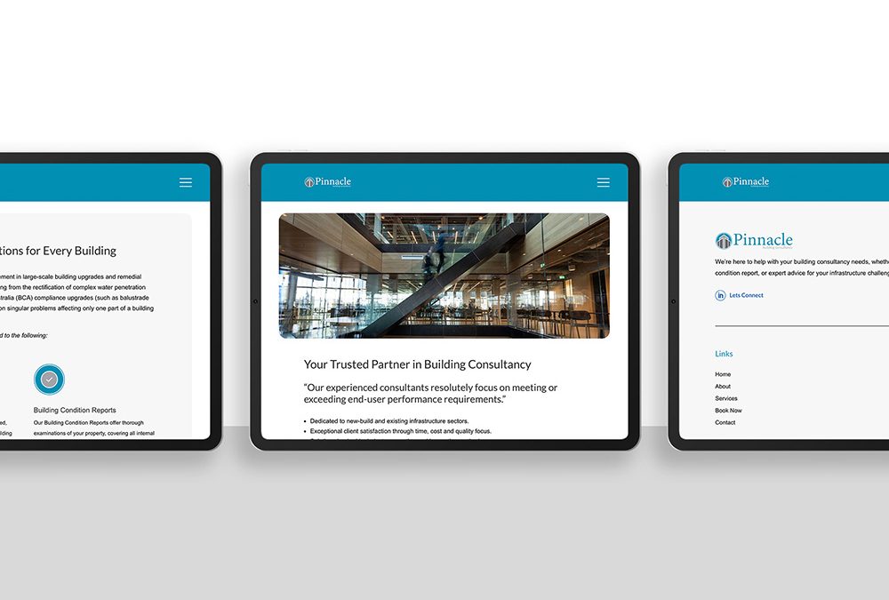 Website Design for Pinnacle Building Consultancy